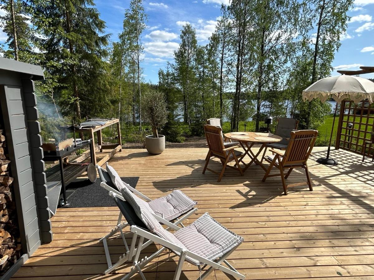 Sauna Cabin In The Heart Of Nuuksio National Park - Moekki Nuuksiossa Espoo Exterior photo