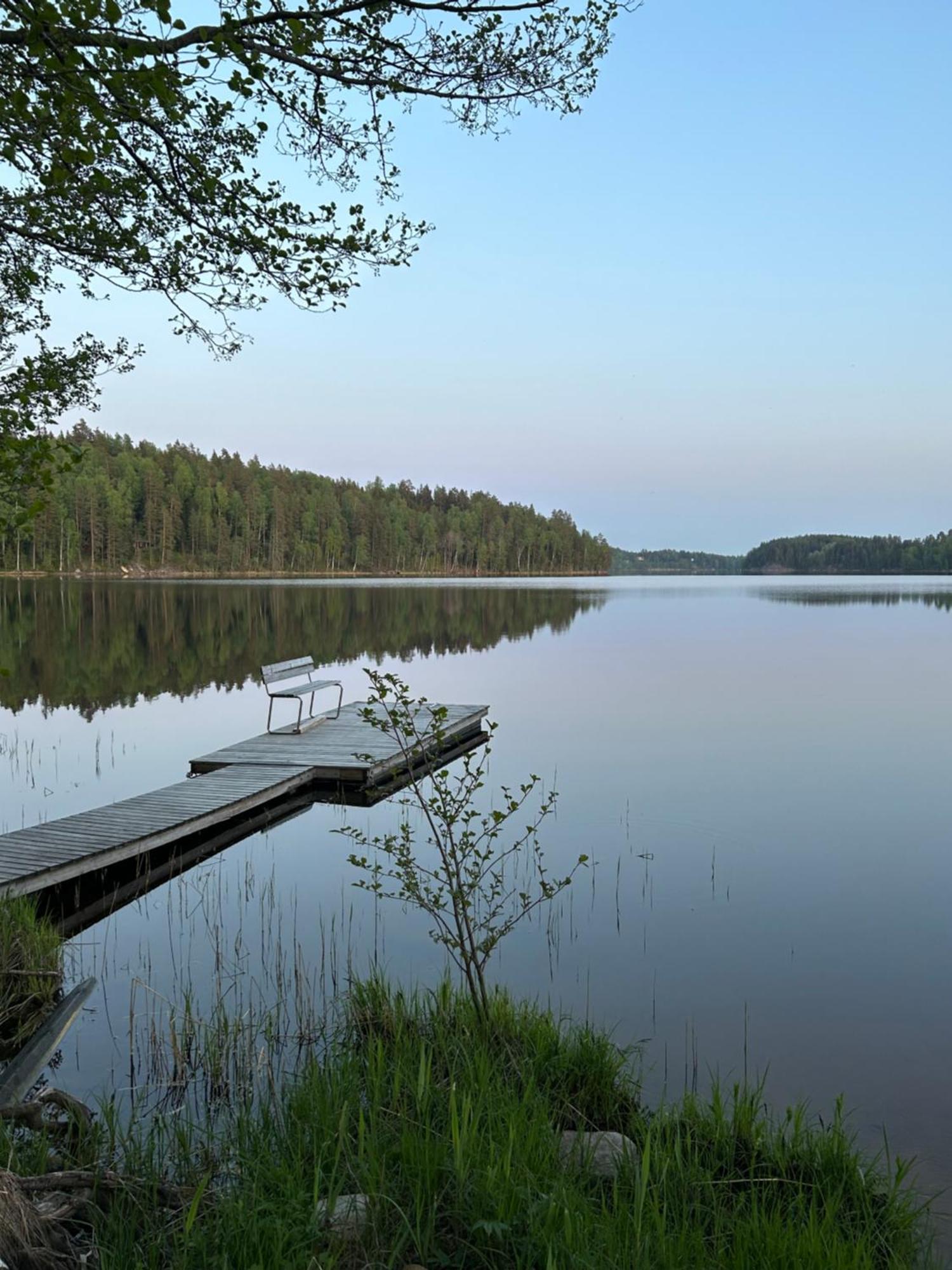 Sauna Cabin In The Heart Of Nuuksio National Park - Moekki Nuuksiossa Espoo Exterior photo