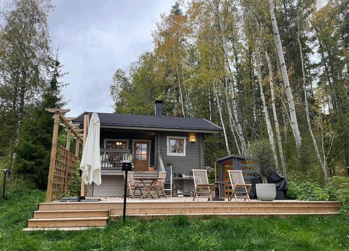 Sauna Cabin In The Heart Of Nuuksio National Park - Moekki Nuuksiossa Espoo Exterior photo